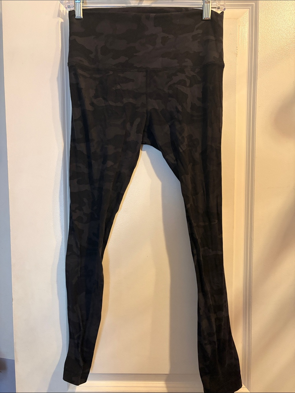 lululemon athletica Black Camo Leggings